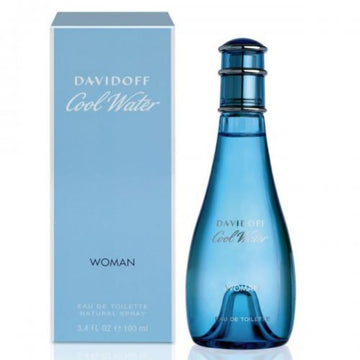 DAVIDOFF COOL WATER -WOMENS 100ML